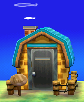 Exterior of Alfonso's house in Animal Crossing: New Leaf