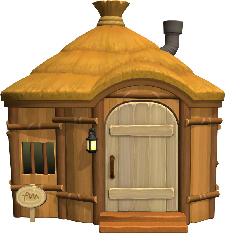 Exterior of Tucker's house in Animal Crossing: New Horizons