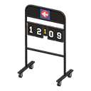 Scoreboard (Black - Black) NH Icon.png
