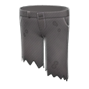 Torn Pants (Black) NH Storage Icon.png