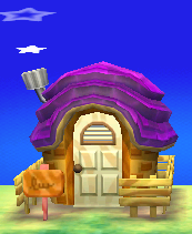 Exterior of Graham's house in Animal Crossing: New Leaf