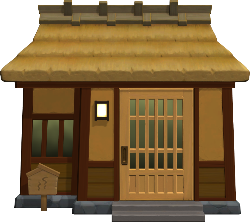 Exterior of Harry's house in Animal Crossing: New Horizons