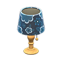 Table Lamp (Blue Flowers) NH Icon.png