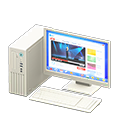 Desktop Computer (White - Web Browsing) NH Icon.png