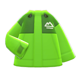 Mountain parka's Green variant