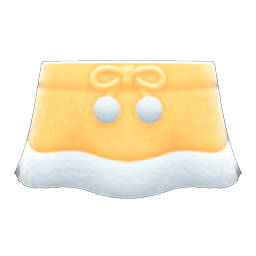 Faux-Fur Skirt (Yellow) NH Icon.png