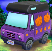 Exterior of Jack's RV in Animal Crossing: New Leaf