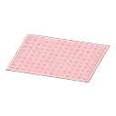 Simple Pink Bath Mat