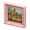 Fancy Frame (Pink - Landscape Oil Painting) NH Icon.png