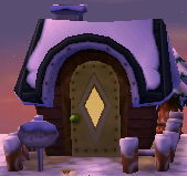 Exterior of Spork's house in Animal Crossing: New Leaf