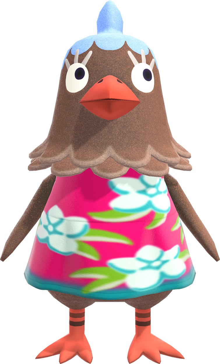 Animal crossing plucky