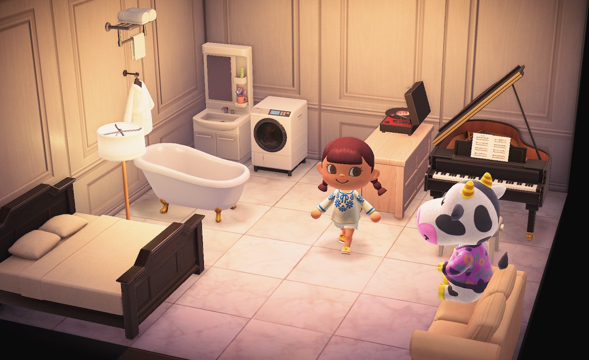 Interior of Tipper's house in Animal Crossing: New Horizons