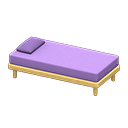 Simple Bed (Natural - Purple) NH Icon.png