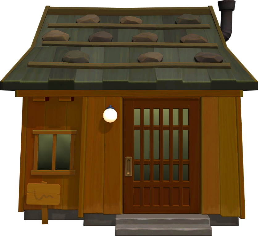 Exterior of Boots's house in Animal Crossing: New Horizons