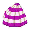 Purple knit hat