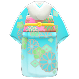 Fancy Kimono (Aqua) NH Icon.png
