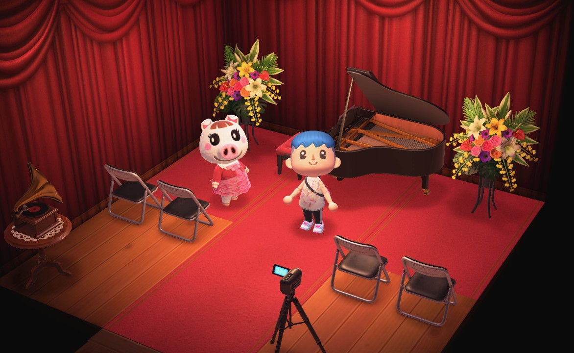 Interior of Lucy's house in Animal Crossing: New Horizons