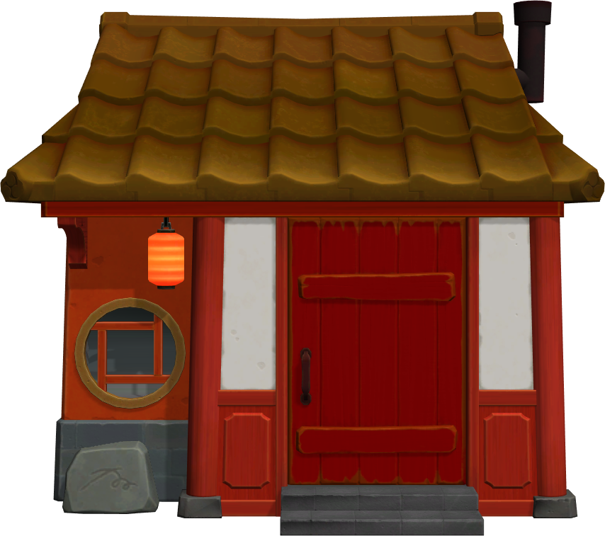 Exterior of Octavian's house in Animal Crossing: New Horizons