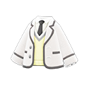 School Uniform with Necktie (White) NH Storage Icon.png