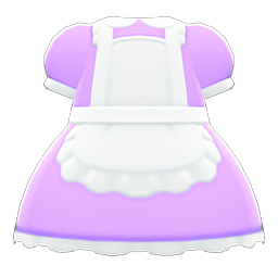 Maid dress's Purple variant