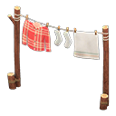Clothesline (Red Plaid) NH Icon.png
