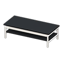 Cool Low Table (White - Black) NH Icon.png