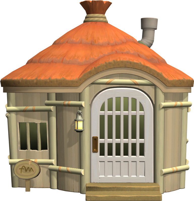 Exterior of June's house in Animal Crossing: New Horizons