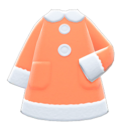Terry-Cloth Nightgown (Orange) NH Icon.png
