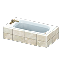 Long Bathtub (White Marble) NH Icon.png