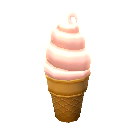 Soft-serve lamp's Strawberry variant