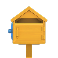 Yellow Wooden Mailbox NH Icon.png