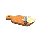 Cutting Board (Cherry Brown - Yellow) NH Icon.png