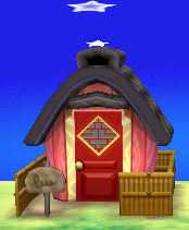 Exterior of Chow's house in Animal Crossing: New Leaf