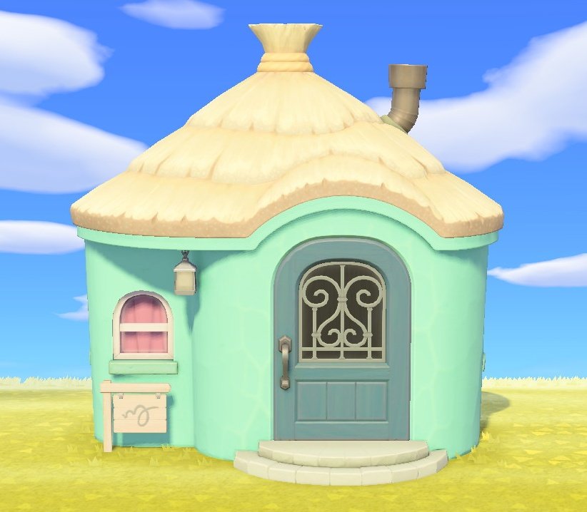 Exterior of Ione's house in Animal Crossing: New Horizons