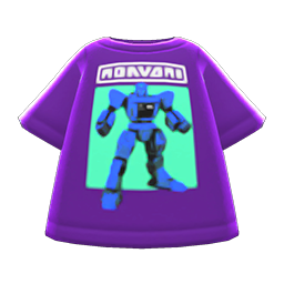 Robot hero tee's Purple variant