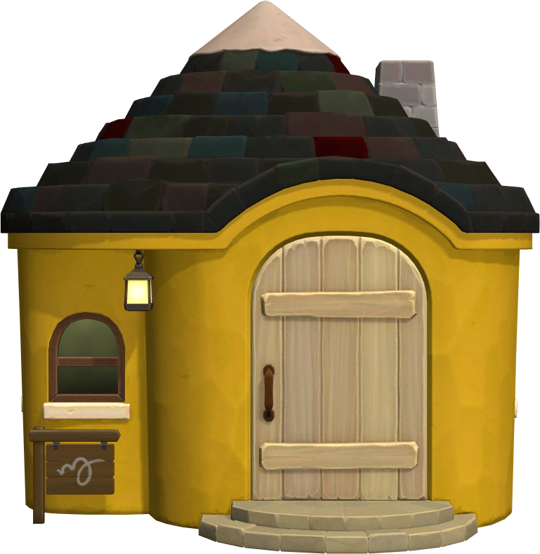 Exterior of Hopper's house in Animal Crossing: New Horizons
