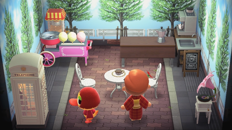 Interior of Maelle's house in Animal Crossing: New Horizons