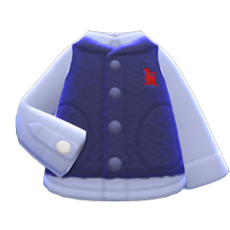 Fuzzy Vest (Navy Blue) NH Icon.png