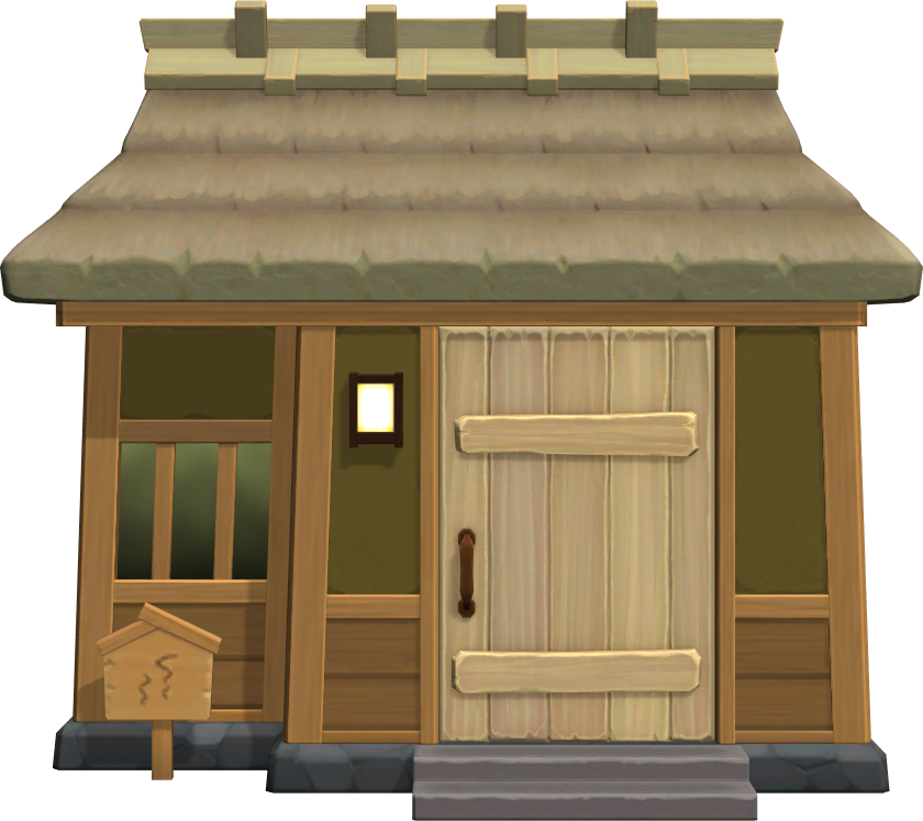 Exterior of Coco's house in Animal Crossing: New Horizons