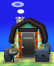 Exterior of Ganon's house in Animal Crossing: New Leaf