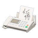 Fax Machine (White - Written Note) NH Icon.png