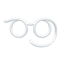 Drinking-Straw Glasses (White) NH Icon.png
