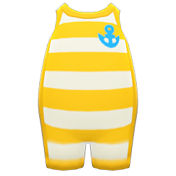 Horizontal-Striped Wet Suit (Yellow) NH Icon.png