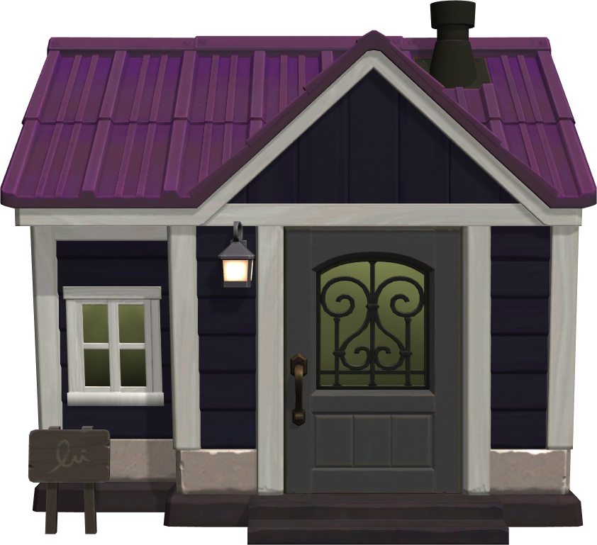 Exterior of Sylvia's house in Animal Crossing: New Horizons