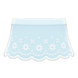 White lace skirt on sale acnl