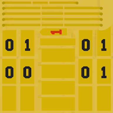 The Yellow pattern for the scoreboard.