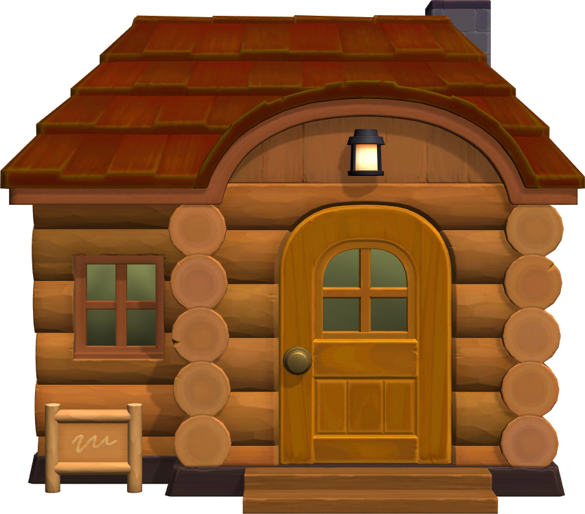 Exterior of Teddy's house in Animal Crossing: New Horizons