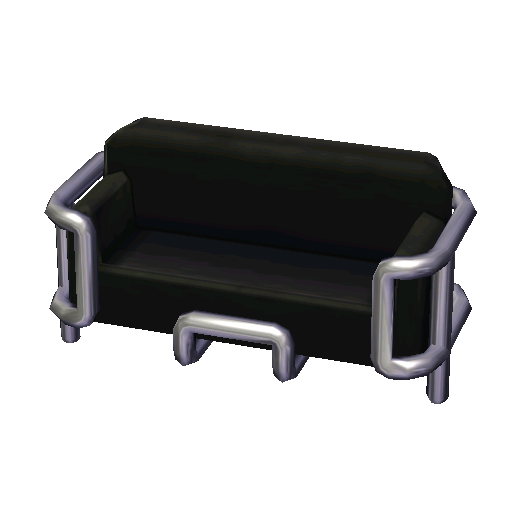 Sleek sofa New Leaf Animal Crossing Wiki Nookipedia