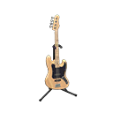 Electric bass's Natural wood variant