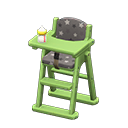 High Chair (Green - Black) NH Icon.png